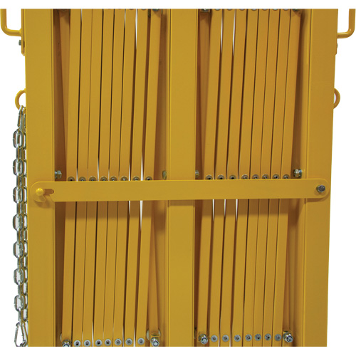Expandable Barrier, 84" H x 20' L, Yellow CSL Industriel Inc.