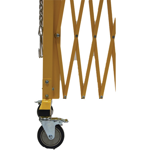 Expandable Barrier, 84" H x 20' L, Yellow CSL Industriel Inc.