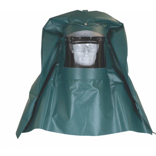 Chemical Splash Hood & Hard Cap with Chemical Resistant Face Shield CSL Industriel Inc.