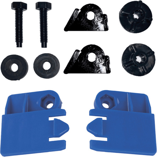 Jeu d'adaptateurs A4 bleu pour casques &agrave; fentes CSL Industriel Inc.