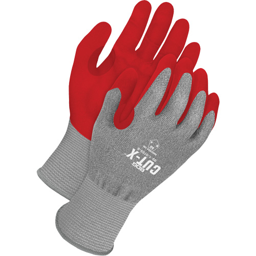 Gants r&eacute;sistants &agrave; la coupe pour &eacute;crans tactiles Cut-X, Taille 6, Calibre 18, Rev&ecirc;tement Mousse de nitrile, Enveloppe en PEHP, ASTM ANSI niveau A9 CSL Industriel Inc.
