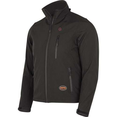 Veste chauffante Softshell, Hommes, Petit, Noir CSL Industriel Inc.