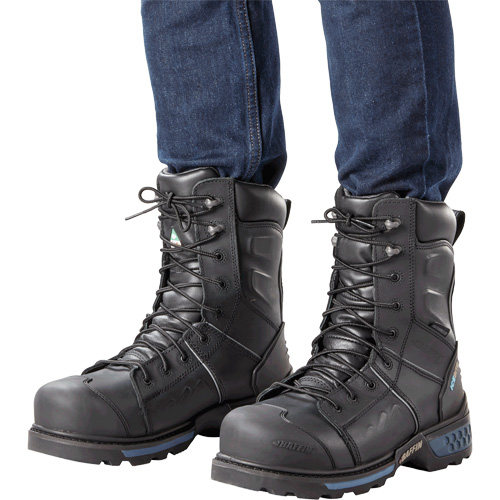 Bottes de s&eacute;curit&eacute; Ice Monster pour hommes, Cuir, Semelle R&eacute;sistant aux perforations, Pointure 14 CSL Industriel Inc.