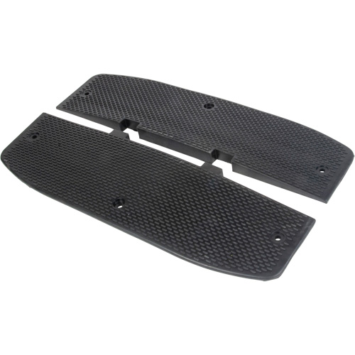 Speed Hump End Caps, Rubber, 2' L x 16" W x 1-1/4" H CSL Industriel Inc.
