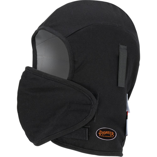 Doublure matelass&eacute;e ignifug&eacute;e Pioneer 766A pour casque de s&eacute;curit&eacute; avec embout buccal amovible, Noir/Gris, Coton/FR-Tech/Modacrylique/Nylon CSL Industriel Inc.