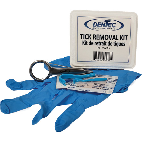 Trousse d'&eacute;limination des tiques, Boîte en plastique CSL Industriel Inc.