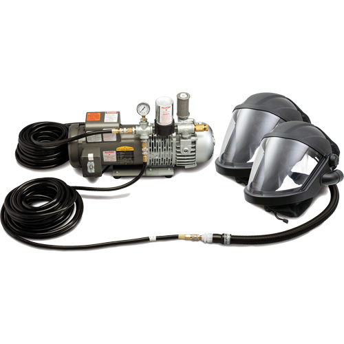 2-Worker MAXSHIELD&reg; Supplied Air Shield System CSL Industriel Inc.