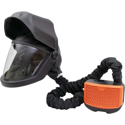 PEAKAIR DEFENDER Visor with Flip-Front & X90VX Blower Kit, Facepiece Respirator/Welding Helmet, Lithium-Ion Battery CSL Industriel Inc.