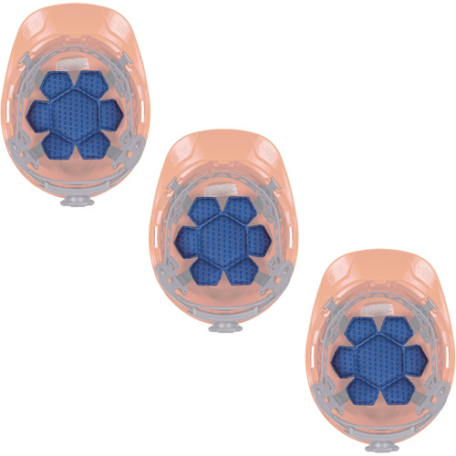 Coussin sup&eacute;rieur de refroidissement pour casque de s&eacute;curit&eacute; Chill-Its 6612 &agrave; &eacute;vacuation de lhumidit&eacute; CSL Industriel Inc.