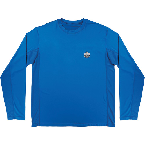 Chill-Its 6689 Cooling Long Sleeve Sun Shirt with UV Protection, Blue, Small CSL Industriel Inc.