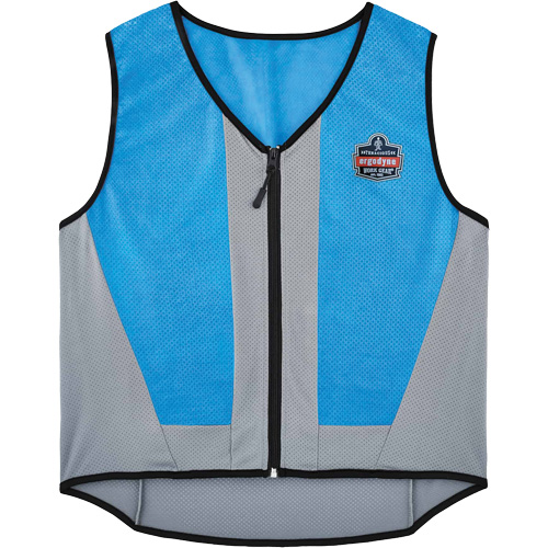 Veste de refroidissement &eacute;vaporatif Chill-Its 6667 avec fermeture &agrave; glissi&egrave;re, 5T-Grand, Bleu CSL Industriel Inc.
