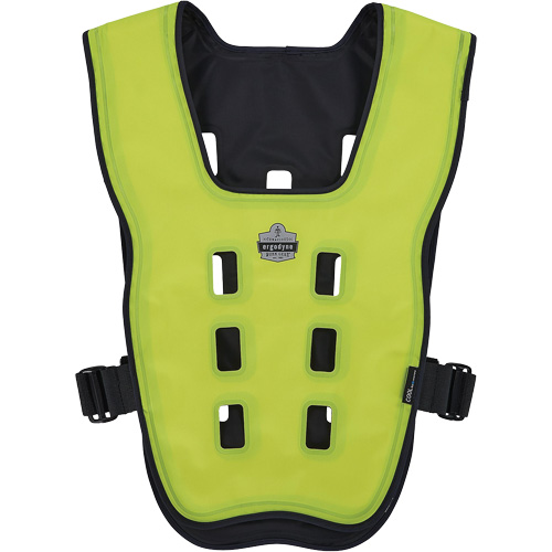 Veste de refroidissement &eacute;vaporatif Chill-Its 6685 avec fermeture &agrave; glissi&egrave;re, 2T-grand/3T-grand, Jaune lime haute visibilit&eacute; CSL Industriel Inc.