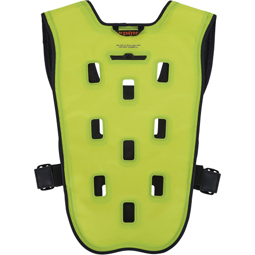 Veste de refroidissement &eacute;vaporatif Chill-Its 6685 avec fermeture &agrave; glissi&egrave;re, 2T-grand/3T-grand, Jaune lime haute visibilit&eacute; CSL Industriel Inc.