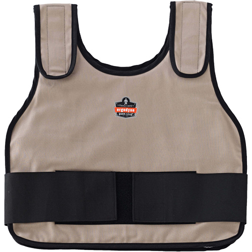 Chill-Its 6230 Standard Phase Change Cooling Vest with Rechargeable Packs, Large/X-Large, Khaki CSL Industriel Inc.