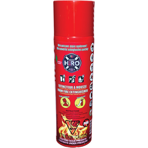 Extincteur Hero 911 sans PFAS, ACK, Capacit&eacute; 500 ml CSL Industriel Inc.