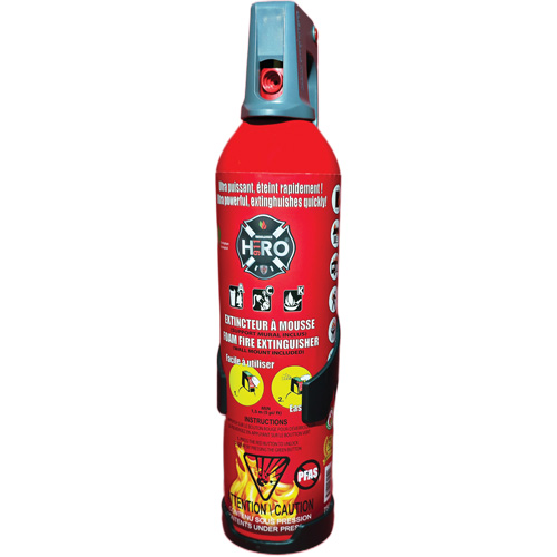 Extincteur Hero 911 sans PFAS, ACK, Capacit&eacute; 750 ml CSL Industriel Inc.