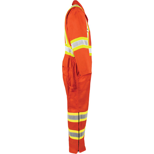 High-Visibility Unlined Coveralls, Medium, High Visibility Orange CSL Industriel Inc.
