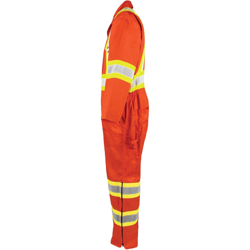 High-Visibility Unlined Coveralls, Medium, High Visibility Orange CSL Industriel Inc.