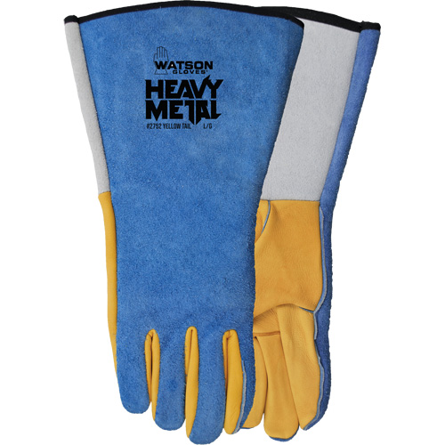 Yellow Tail MIG/TIG Welding Gloves, Grain Deerskin/Split Cowhide, Size Medium CSL Industriel Inc.
