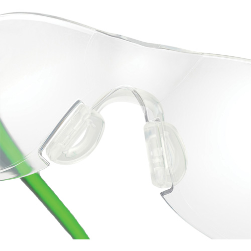 Adapt Lite Grey/Green Safety Glasses, Clear Lens, Anti-Fog/Anti-Scratch, ANSI Z87+/Meets/Exceeds CSA Z94.3 CSL Industriel Inc.