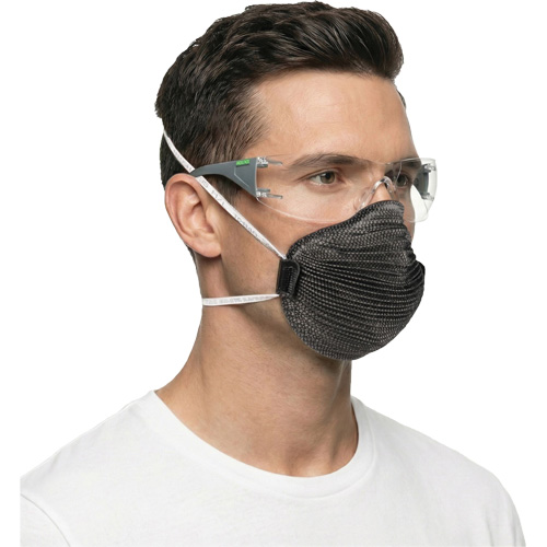 Adapt Lite Grey/Green Safety Glasses, Clear Lens, Anti-Fog/Anti-Scratch, ANSI Z87+/Meets/Exceeds CSA Z94.3 CSL Industriel Inc.