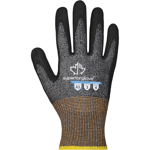Gants minces r&eacute;sistants &agrave; la coupe PRO S13TAXFN, Taille 7, Calibre 13, Rev&ecirc;tement Mousse de nitrile, Enveloppe en TenActiv, ASTM ANSI niveau A5 CSL Industriel Inc.
