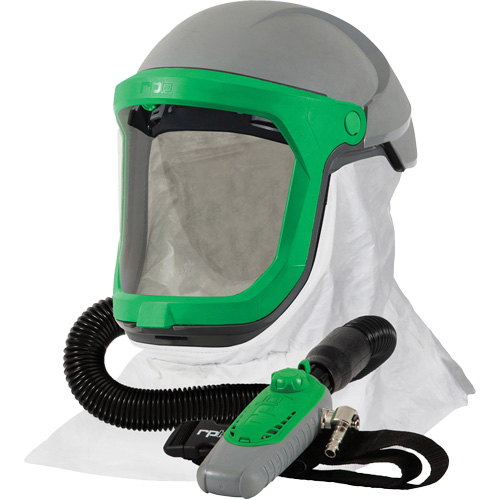Z-Link Respirator with Tychem 4000 Shoulder Cape & C40, Facepiece Respirator/Welding Helmet CSL Industriel Inc.