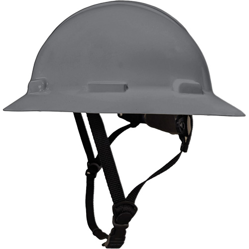 Casque de s&eacute;curit&eacute; &agrave; bordure compl&egrave;te LIDGUARD avec mentonni&egrave;re, R&eacute;pond aux normes CSA type 1, Suspension Rochet, Ventil&eacute; CSL Industriel Inc.