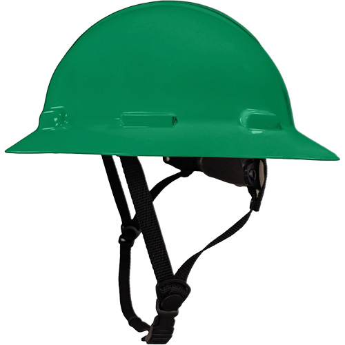 Casque de s&eacute;curit&eacute; &agrave; bordure compl&egrave;te LIDGUARD avec mentonni&egrave;re, R&eacute;pond aux normes CSA type 2, Suspension Rochet, Ventil&eacute; CSL Industriel Inc.