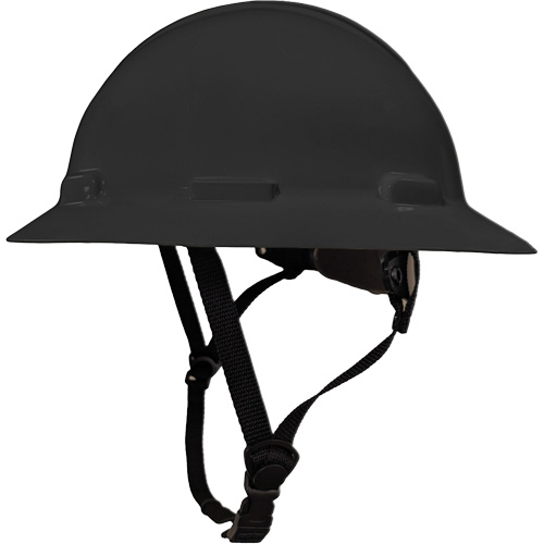 Casque de s&eacute;curit&eacute; &agrave; bordure compl&egrave;te LIDGUARD avec mentonni&egrave;re, R&eacute;pond aux normes CSA type 2, Suspension Rochet, Ventil&eacute; CSL Industriel Inc.