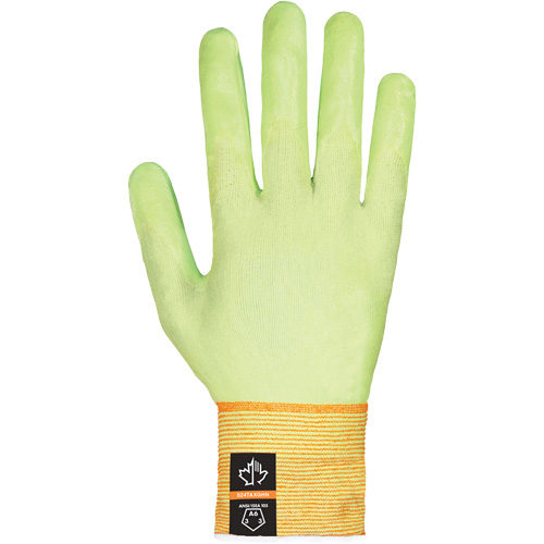 Gants ultra-fins haute visibilit&eacute; r&eacute;sistants &agrave; la coupe Dexterity Max, Taille 11, Rev&ecirc;tement Mousse de nitrile, Enveloppe en TenActiv, ASTM ANSI niveau A6 CSL Industriel Inc.