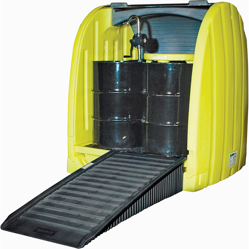 Drum Hardcover & Spillpallet, 65" L x 58" W x 69" H, 6000 lbs. Load Capacity CSL Industriel Inc.