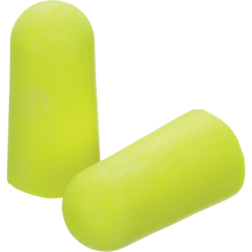 Bouchons d'oreilles n&eacute;on jaune E-A-Rsoft, Vrac - Sac en poly CSL Industriel Inc.
