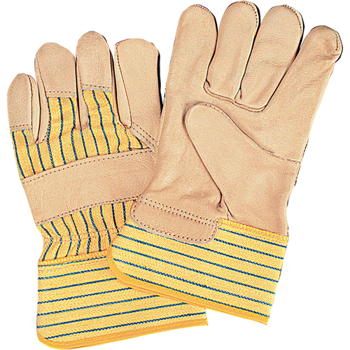 Gants d'ajusteur &agrave; paume s&egrave;che d'usage standard, Moyen, Paume en Cuir fleur de vache, Doublure en Coton CSL Industriel Inc.