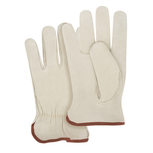 Gants pour conducteurs &agrave; ajustement serr&eacute;, Grand, Paume en Cuir fleur de vache CSL Industriel Inc.