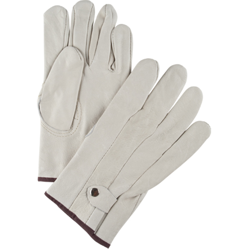 Standard-Duty Ropers Gloves, Large, Grain Cowhide Palm CSL Industriel Inc.