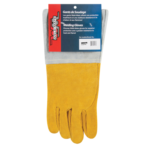 Gants de soudage TIG &agrave; ajustement sup&eacute;rieur, Cuir de daim refendu, Taille Petit CSL Industriel Inc.