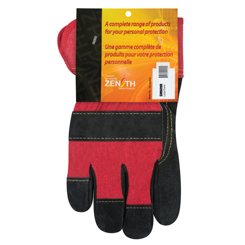 Gants d'ajusteur doubl&eacute;s pour l'hiver &agrave; chaleur sup&eacute;rieure, Grand, Paume en Cuir de vache refendu, Doublure en Thinsulate CSL Industriel Inc.