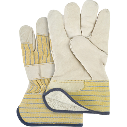 Gant pour ajusteur doubl&eacute;s pour l'hiver r&eacute;sistant &agrave; l'abrasion, Dames, Paume en Cuir fleur de vache, Doublure en Molleton de coton CSL Industriel Inc.