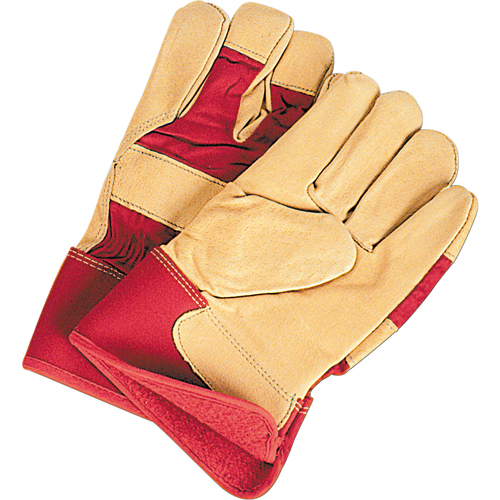 Gants d'ajusteur doubl&eacute;s pour l'hiver &agrave; chaleur sup&eacute;rieure, Grand, Paume en Cuir fleur de porc, Doublure en Thinsulate CSL Industriel Inc.