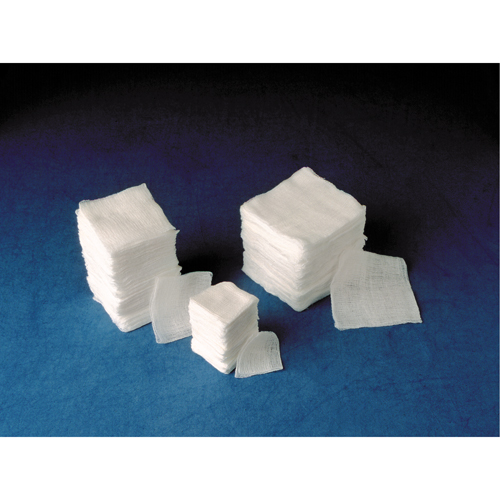 Gauze Sponges, Pad, 4" L x 4" W, Medical Device Class 1 CSL Industriel Inc.