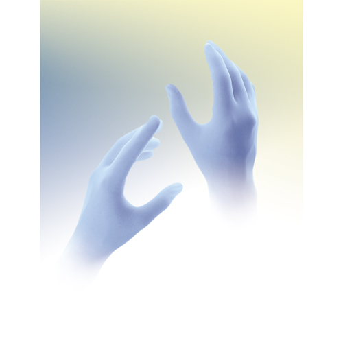 QRP Qualatrile Disposable Gloves, Medium, Nitrile, 5-mil, Powder-Free, Blue CSL Industriel Inc.