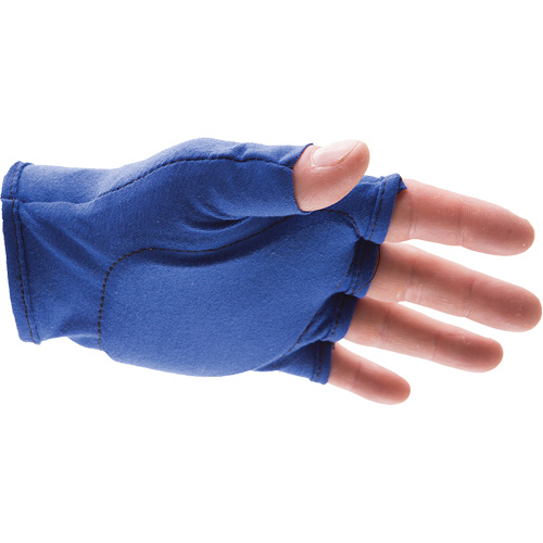 Doublures antichocs pour gants sans doigts, main droite, 10/T-Grand, Paume en Synth&eacute;tique, Poignet &agrave; enfiler CSL Industriel Inc.