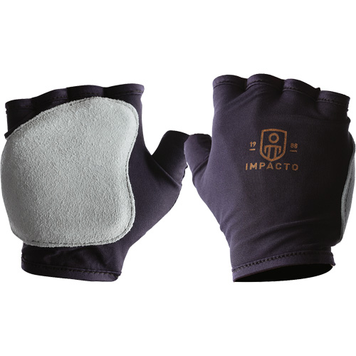 Anti-Impact Fingerless Left-Hand Glove, Medium, Split Leather Palm, Slip-On Cuff CSL Industriel Inc.