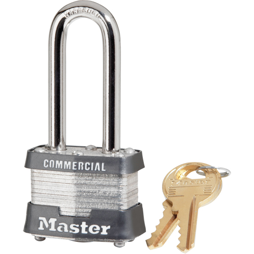 Pin Tumbler Padlock, Keyed Alike, Laminated Steel, 1-9/16" Width CSL Industriel Inc.