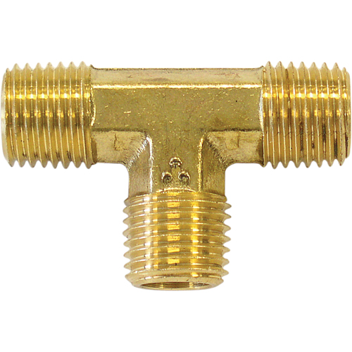 Raccords en T m&acirc;les, Laiton, 1/8" CSL Industriel Inc.