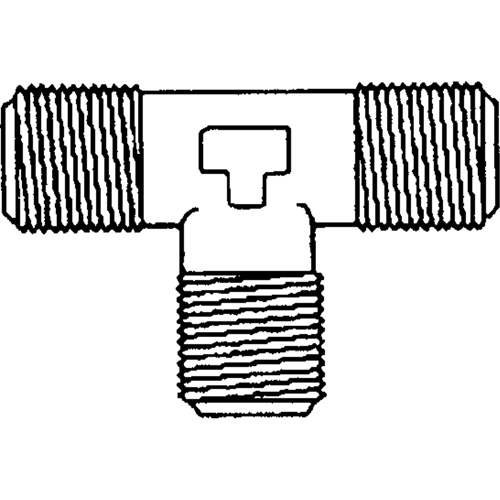 Raccords en T m&acirc;les, Laiton, 1/8" CSL Industriel Inc.