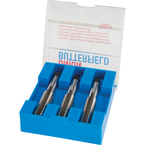 Hand Tap Set, High Speed Steel, 4-40 Thread CSL Industriel Inc.