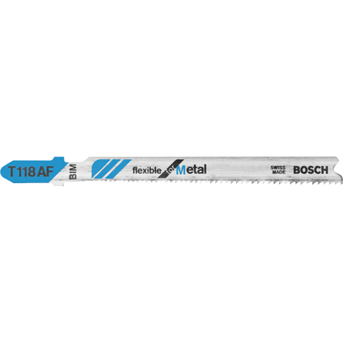 Flexible Jigsaw Blade, Bi-Metal, 3-5/8" L, 17-24 TPI CSL Industriel Inc.