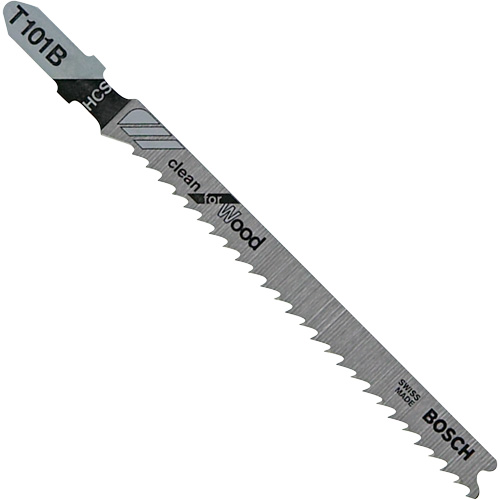 Lame de scie alternative pour la coupe du bois, Acier &agrave; haute teneur en carbone, Tige en T, 4" lo, 10 dents par pouce CSL Industriel Inc.